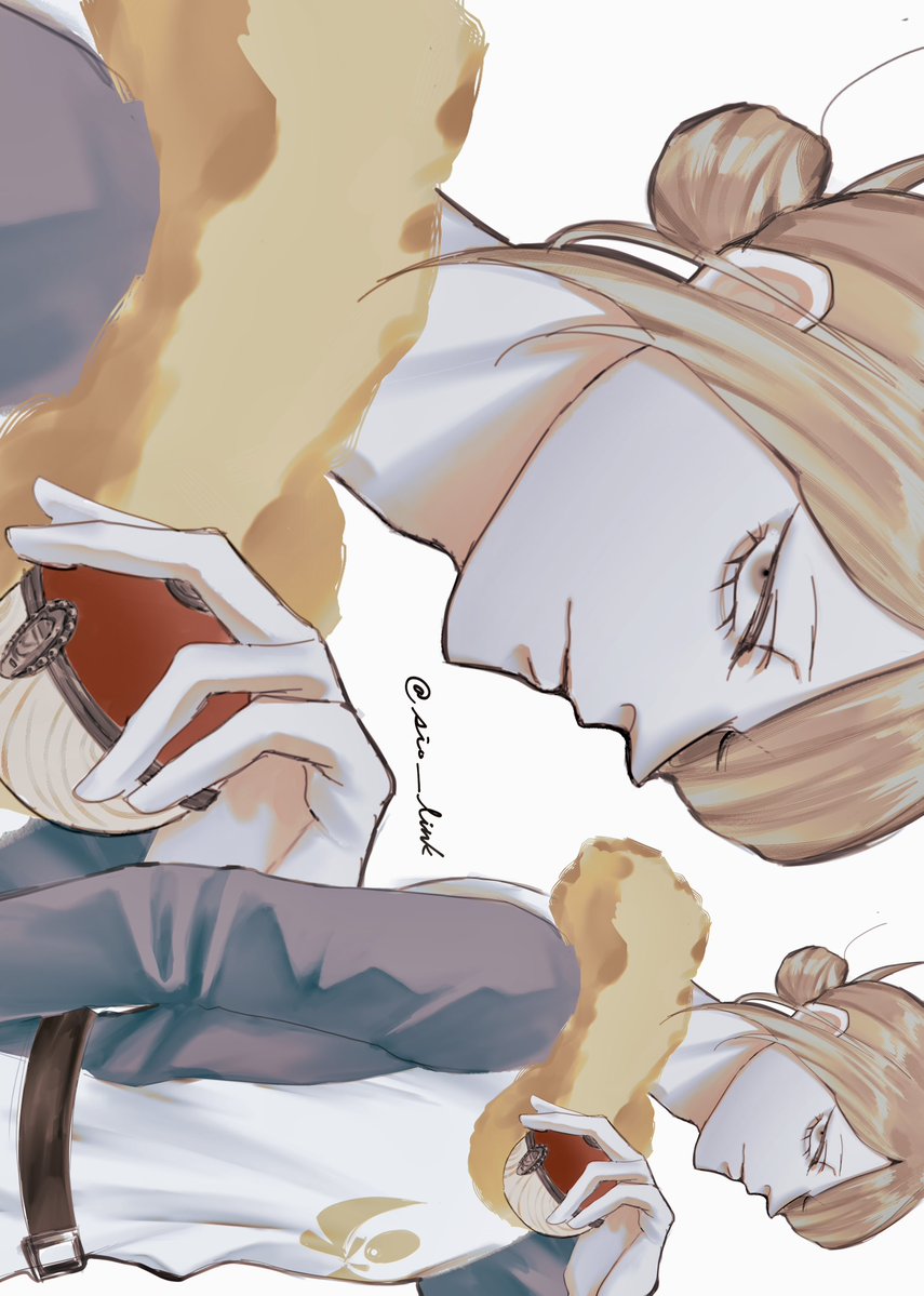 sio__link's tweet photo. #今月描いた絵を晒そう
Cintiq16初描きのウォロ
画面を横にして見てね https://t.co/Q5Ap0s8BNx