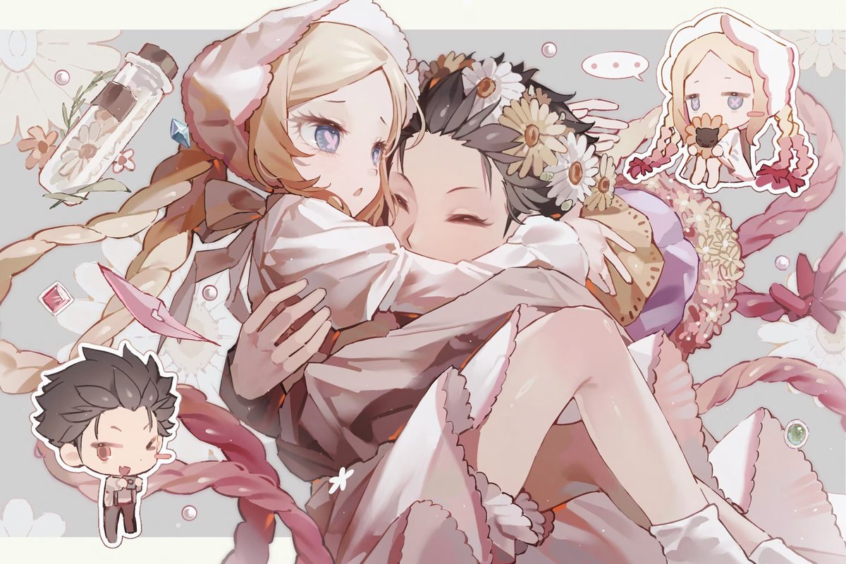 vividvivi05's tweet photo. #rezero 
画不出他们万分之一的可爱 https://t.co/U9bUFbvEeo