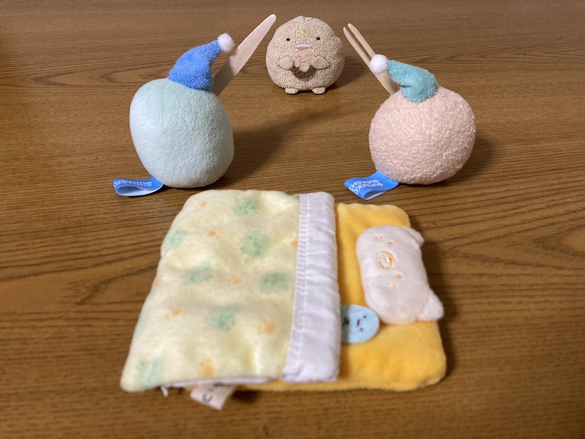 sumikkozetkushi's tweet photo. ちびとんの眠りを妨げしねむすやコンビ。
#ぬい撮り　#すみっコ写真部 https://t.co/reXTWHTZUF