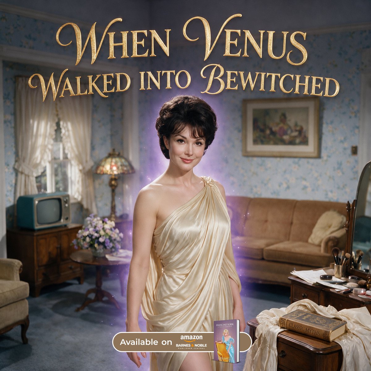 YorkTrail's tweet photo. Francine brought a statue of Venus to life on Bewitched, creating a memorable role filled with glamour, comedy, and classic television magic.

What is your favorite Bewitched memory?

Available on Amazon.
https://t.co/oHK5Y2LJk3

#FrancineYork #Bewitched #ElizabethMontgomery https://t.co/hIDTqdp9Vz