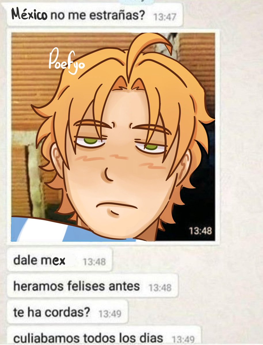 Poefyo's tweet photo. Acuérdate de Cuernavaca México #Argmex #hetalia #latinhetalia #aph #countryhumans #mexico #argentina https://t.co/eP4T3SbTdq