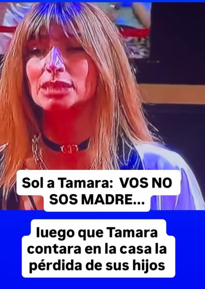 Mati_S22's tweet photo. #GranHermano
Muy lamentable meterse en esa.
Mal Solange, muy mal. https://t.co/KmcMqL7e3I