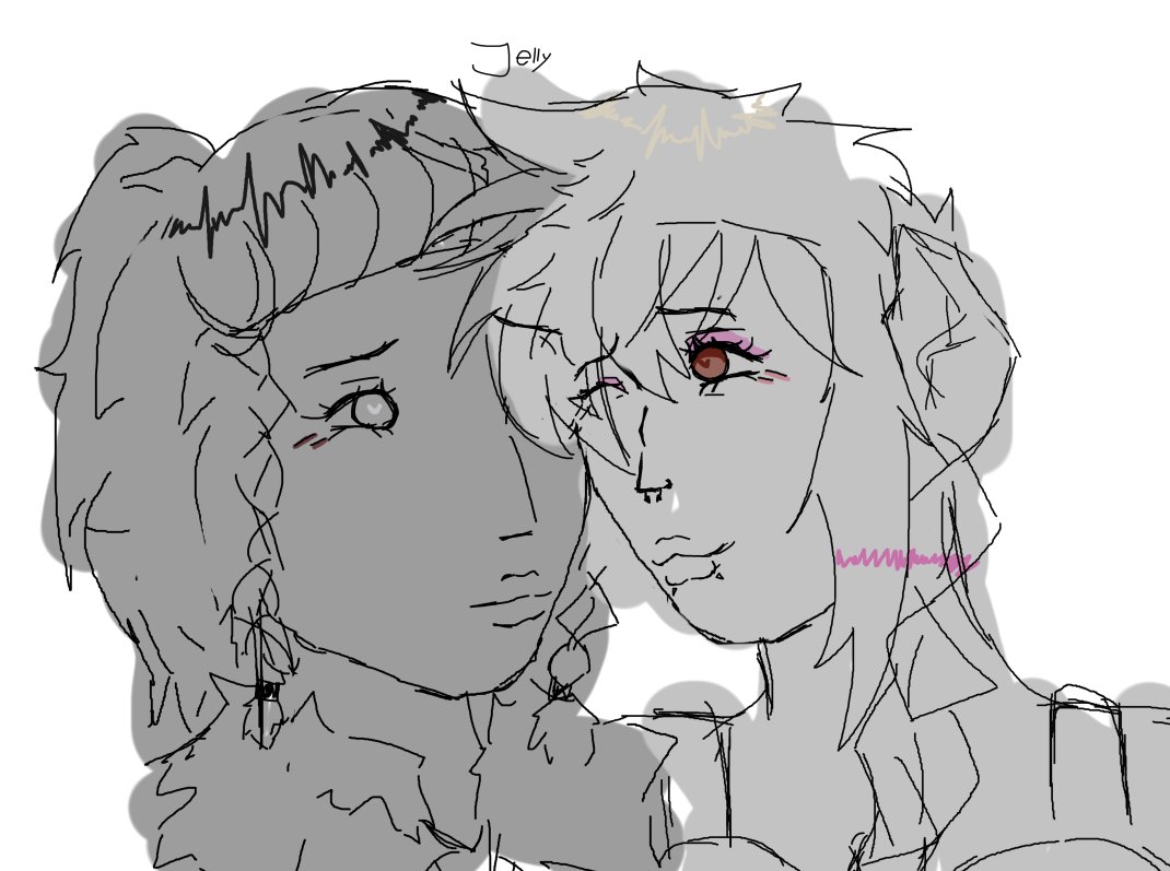 TobyFishie's tweet photo. HOLY MOLY LOOK AT US!! AWAA <333 just a quick doodle but omg I love her smmm!!! (also 3rd pic is a reference to how i want the hair to be-ish, which was made in ponytown!! ^_^)

p.s moot me up while ur at it..!!!! <u< https://t.co/Y0NueXuZp3