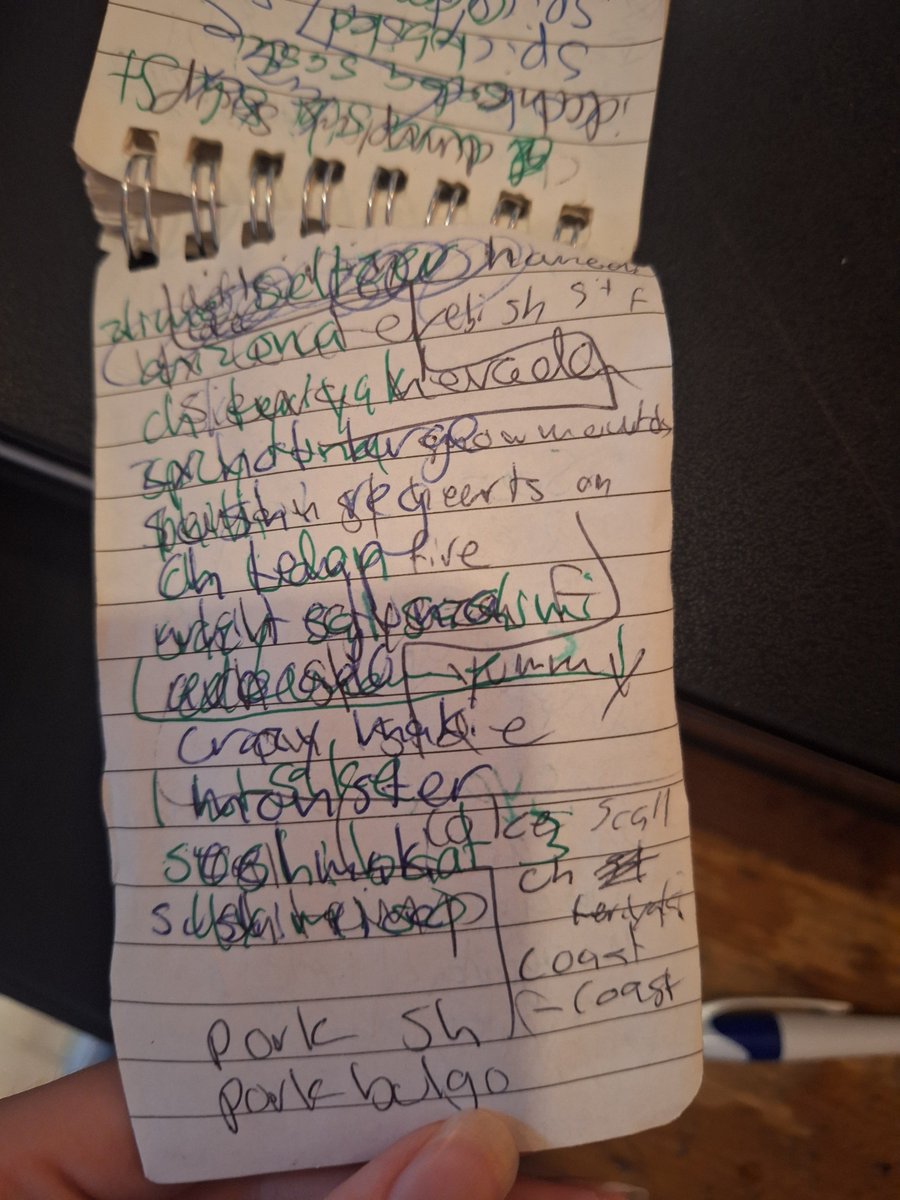 SnowflakeIVC's tweet photo. maybe I should get a new notepad for work.... https://t.co/ELGYheLJIZ