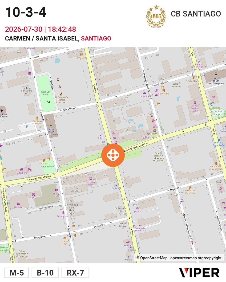 Bomberos de Santiago tweet media