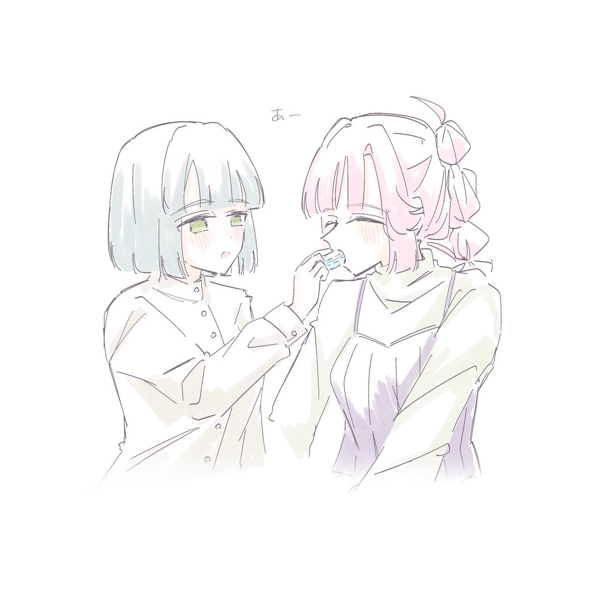 mihasu_ll's tweet photo. あーん https://t.co/ndj6xC9MiL