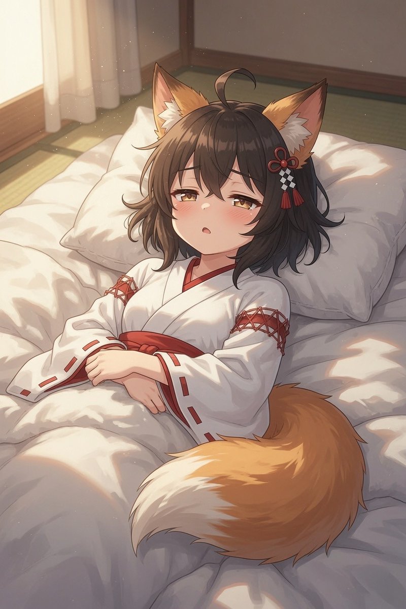 don_4ox's tweet photo. おはようございます☀️

#AIイラスト
#狐巫女 https://t.co/sp796pIMPi