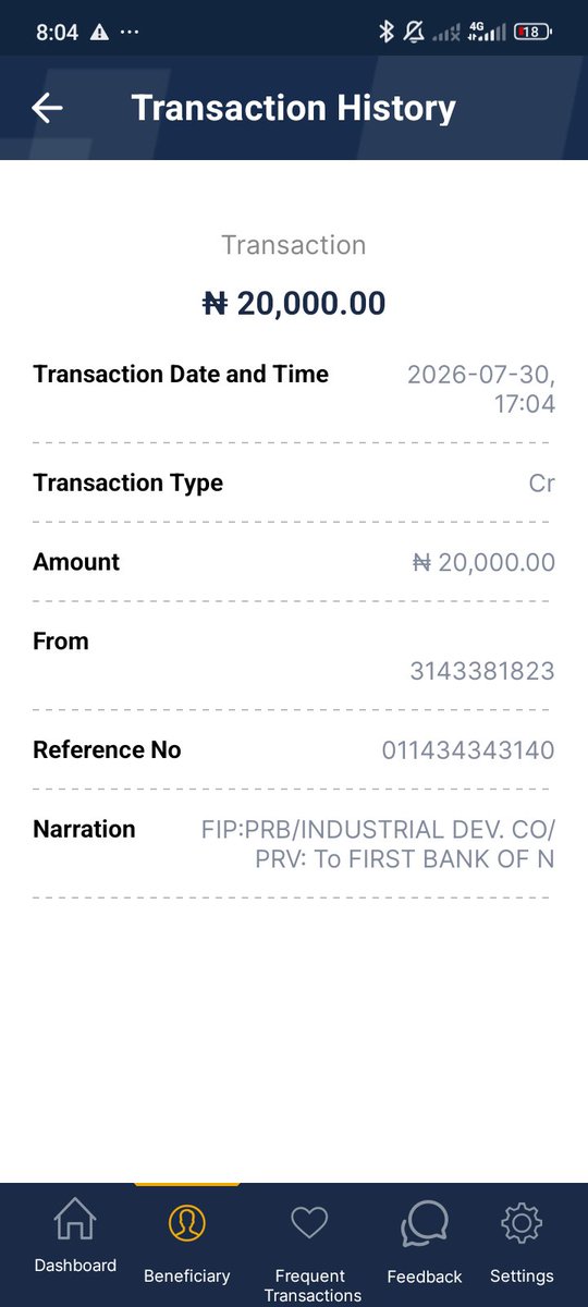 phox101's tweet photo. I'm grateful to @DusDusOfficial for this amazing opportunity. I received my ₦20,000 prize successfully.I also have the payment receipt as proof. Thank you, Dusdus!! https://t.co/Fh7mAHFVmR