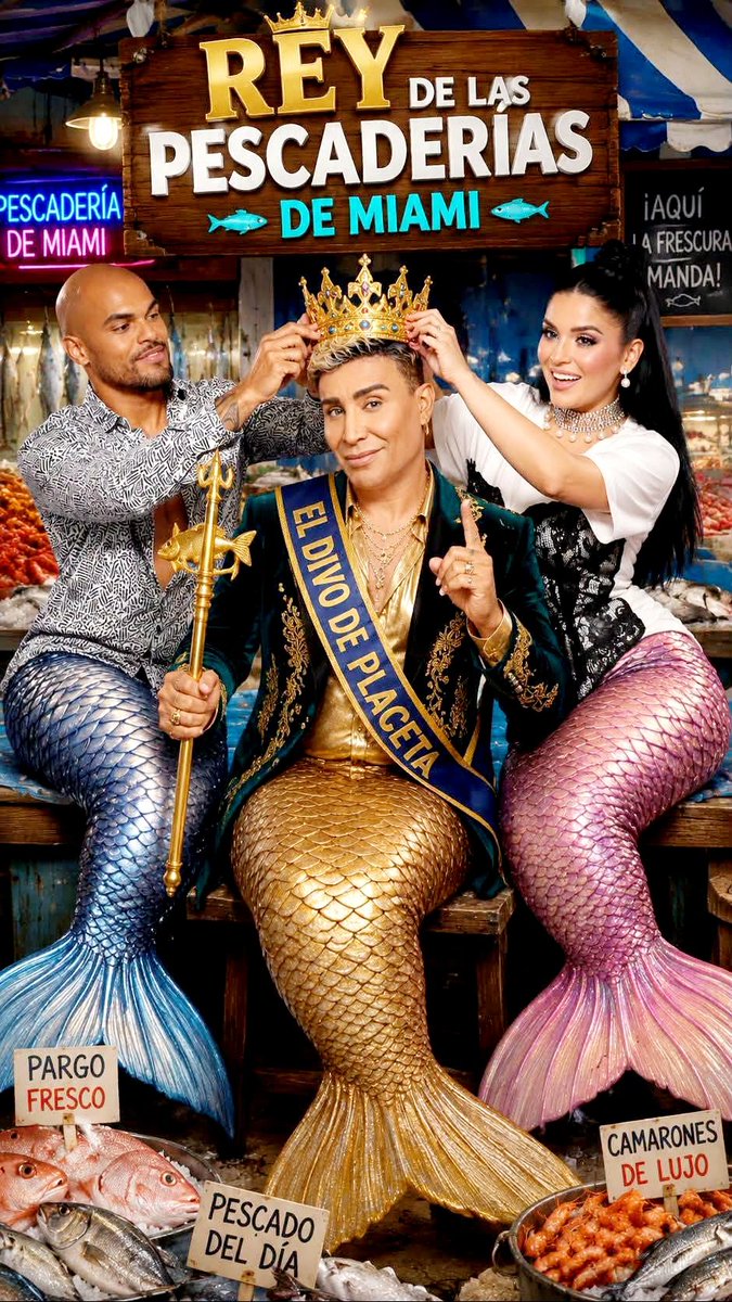 Ojhannys's tweet photo. LA MADRE REINA SIRENA, con sus DOS princesas mojarras. 😂😅🤣
#LCDLF6

EL DIVO, anda con todo, dando palo.
🤣😅😂 https://t.co/6EreT4kEbv