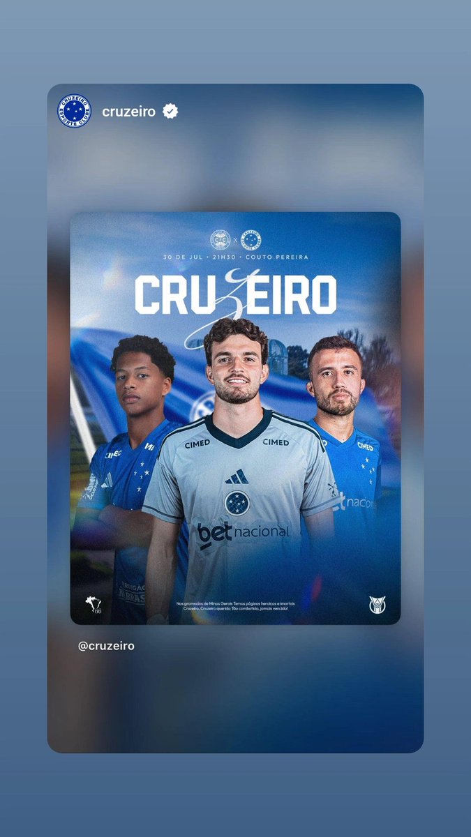 GilsonadmC's tweet photo. DAQUI A POUCO TEM CRUZEIRO 

Parece que a única dúvida pro jogo é entre Matheus Henrique e Marquinhos😡😏🙆🏾‍♂️🤷🏽‍♂️

PROVÁVEL CRUZEIRO 

OTÁVIO, WILLIAM, FABRÍCIO BRUNO, JONATHAN JESUS E GABRIEL ROJAS. LUCAS ROMERO, GERSON E MP10. MH8 OU M11, KAIO JORGE E ARROYO 

Muitos pendurados, atenção para Otávio e Fabrício Bruno 

#3pontos #vitória #brasileirão