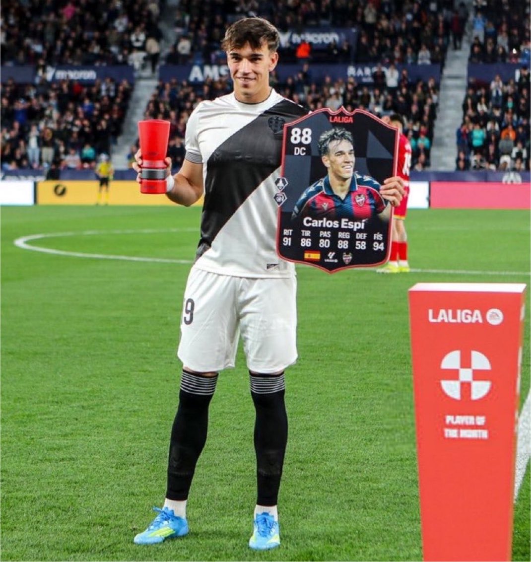 JustFTBLinnit's tweet photo. You don’t watch enough football if you don’t know who this guy is 

Single handedly saved Levante 😮‍💨 https://t.co/EUatqMCs6e