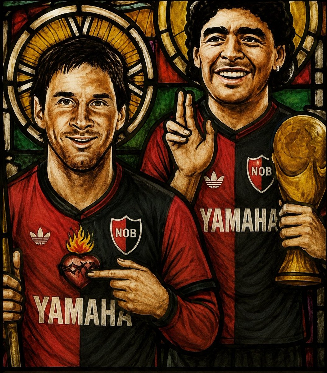 Elbebo_'s tweet photo. Dale me gusta a la dupla de la suerte para que está noche gane la Lepra #Newells 🔴⚫ #messi #maradona https://t.co/tmKv8MRJYp