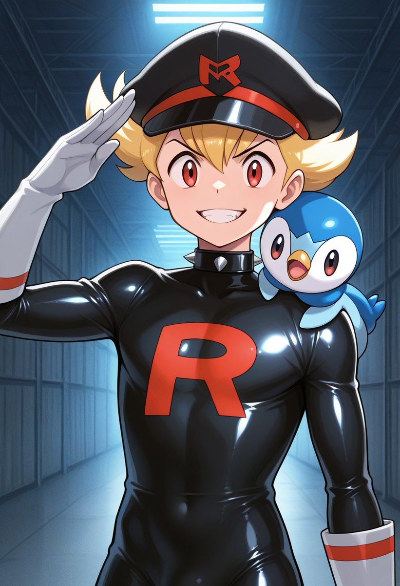 AsgoreKing10's tweet photo. More Trainers keep joining Team Rocket! All will serve Team Rocket eventually! Don't think, just obey! ALL HAIL TEAM ROCKET! Hilbert, Barry, Lucas and Victor agree! https://t.co/BmFLmKZGXX