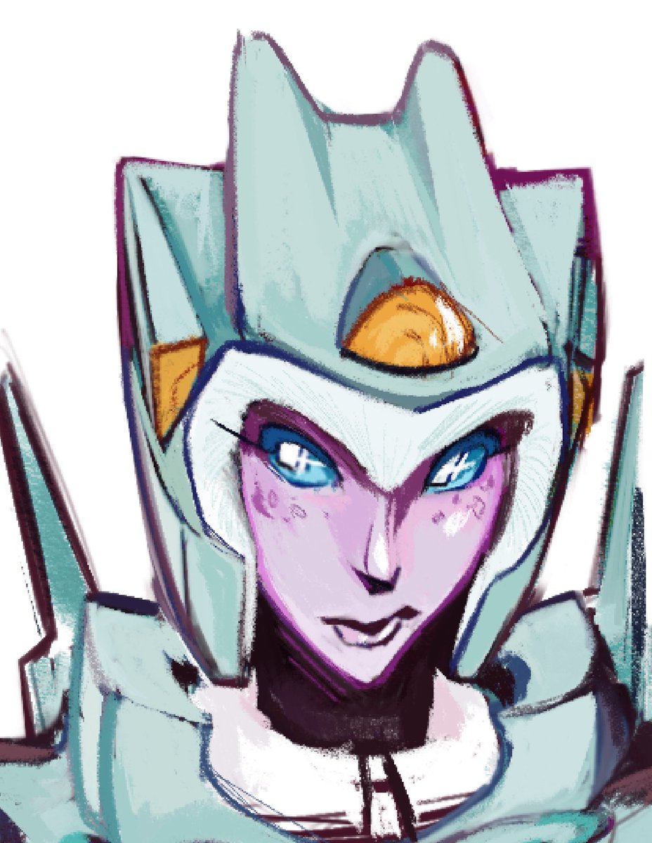 hookwhm's tweet photo. Big fan of the go go Moonracer head shape https://t.co/aiatiCraVN