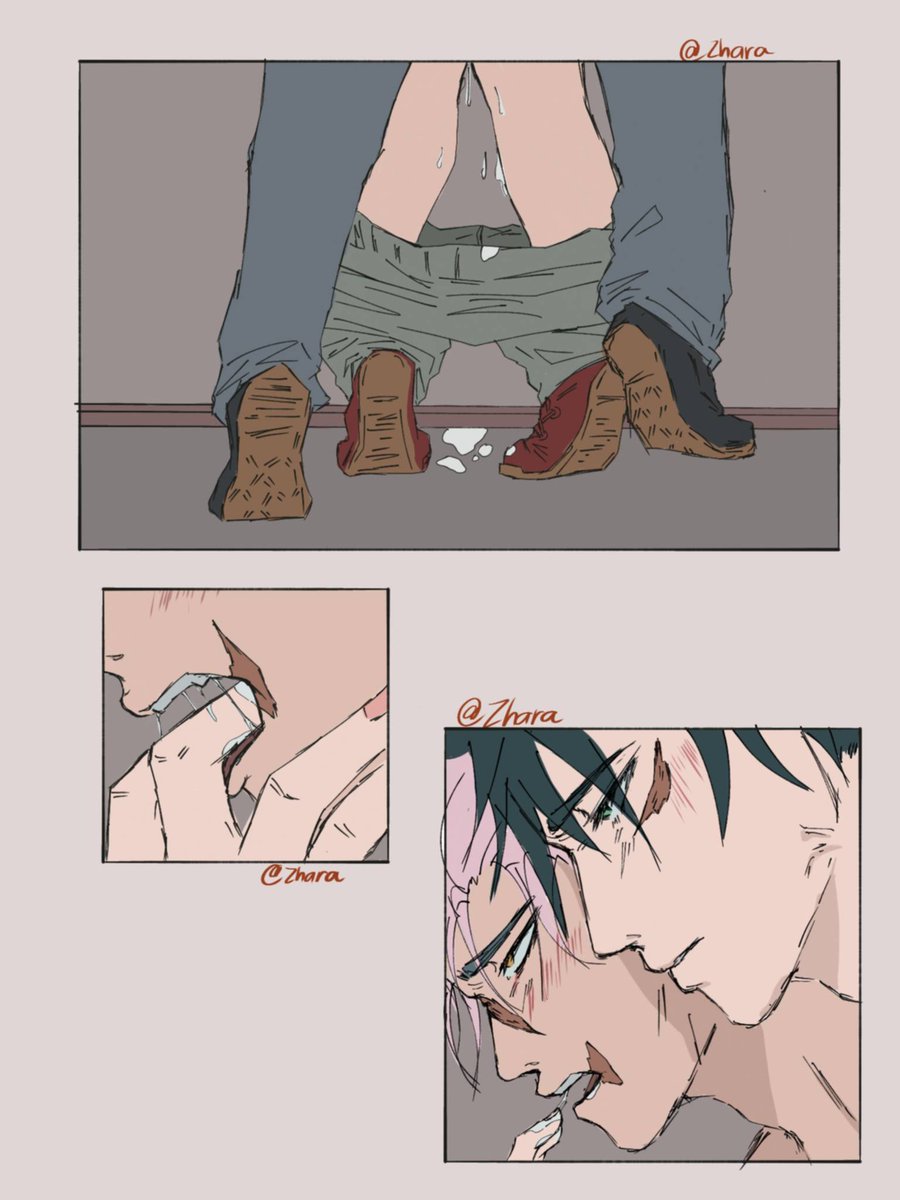 Zharax19's tweet photo. Fushiita adult au https://t.co/Z0fb0N9ltG