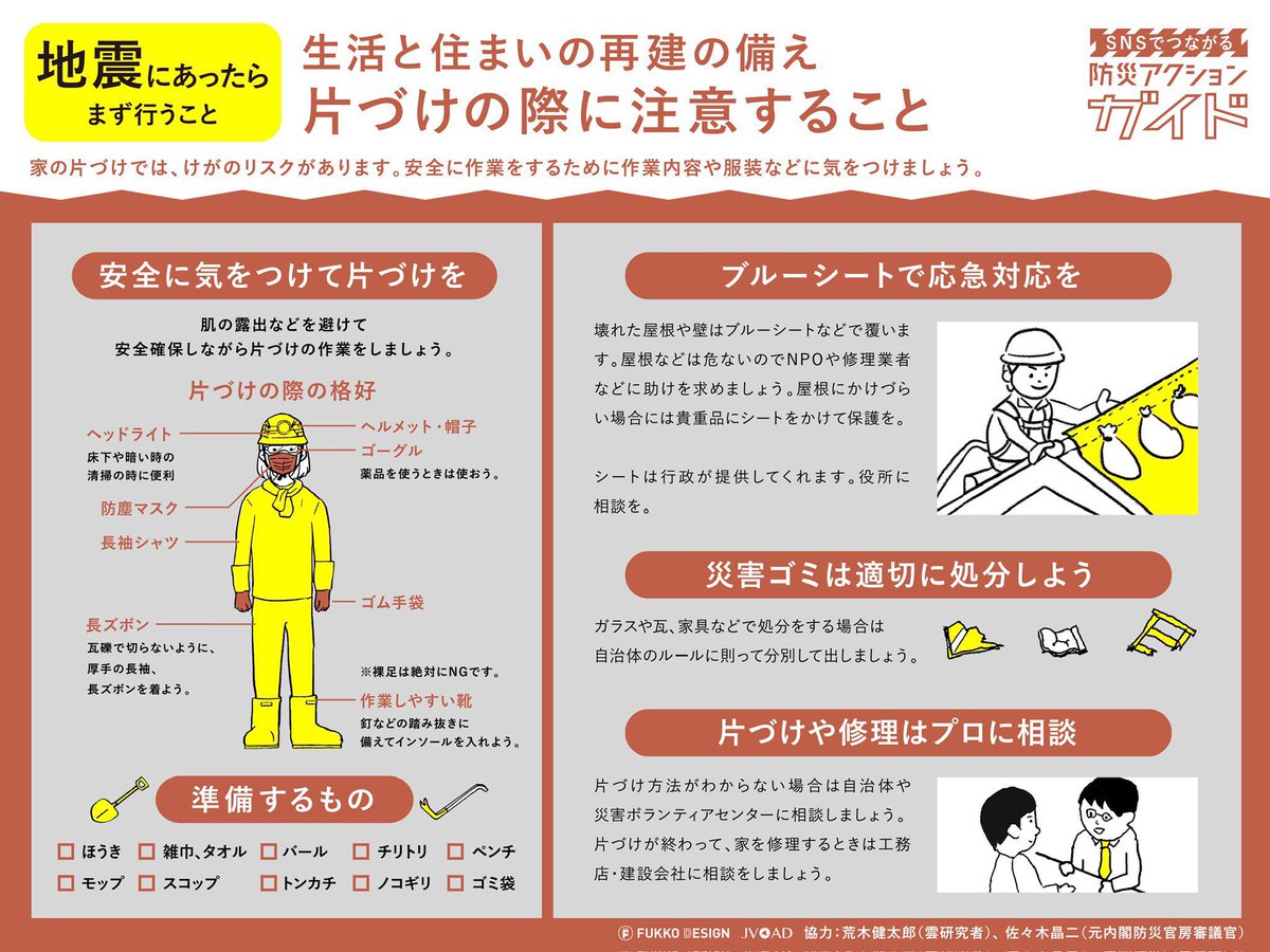 arakencloud's tweet photo. 熊本地震被災地の方に届きますように。
地震後の生活再建まとめです。自宅の被害状況は罹災証明発行や保険などをスムーズに進めるためにスマホで写真や動画の撮影を。被害状況によっては内部に入ったり近寄らないように注意。片付けは安全に。支援を受けるのに必要な手続きを確認しておきましょう。 https://t.co/UcSFwQGCFE
