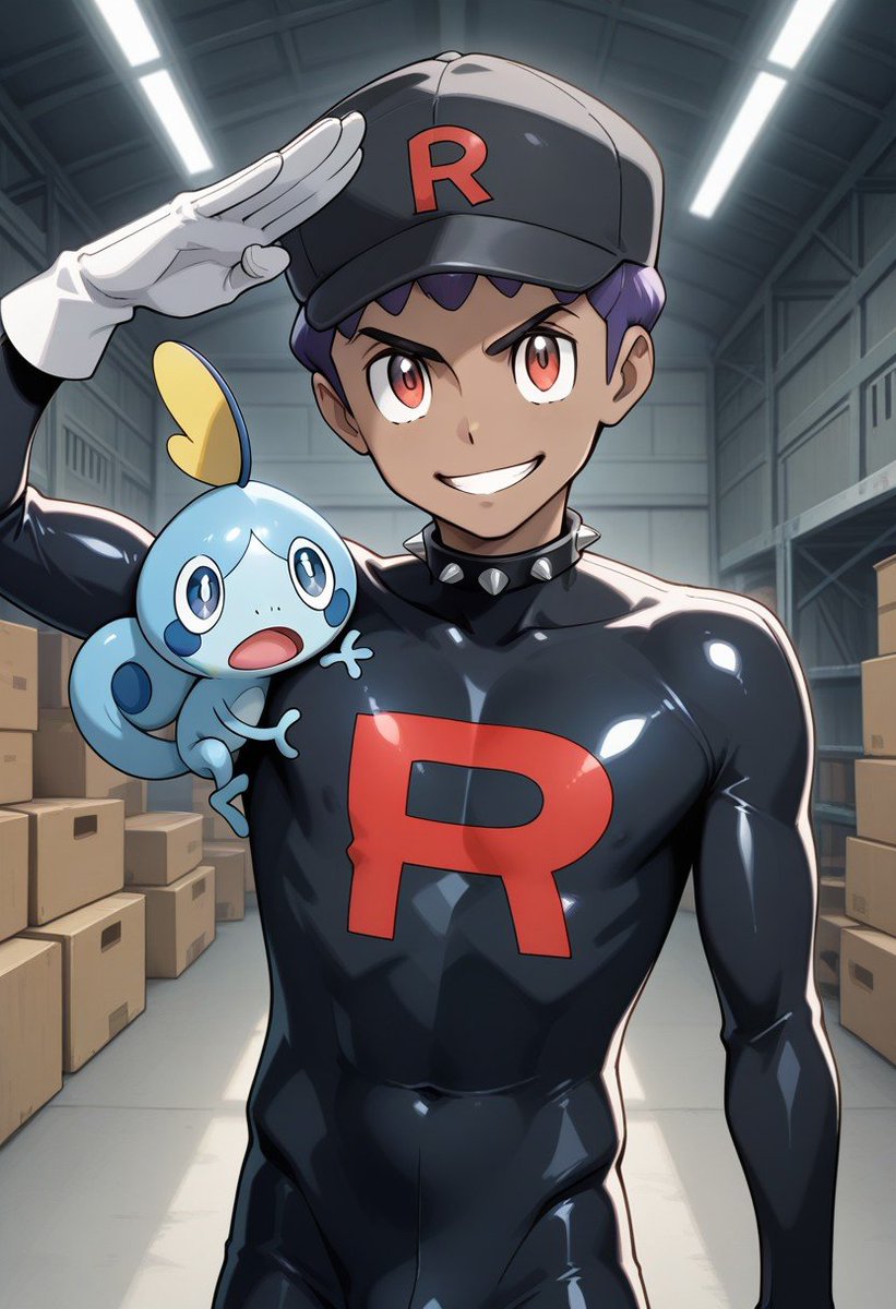 AsgoreKing10's tweet photo. And finally, we also got Kieran and Hop! ALL HAIL TEAM ROCKET! https://t.co/JNQnLm1KaX