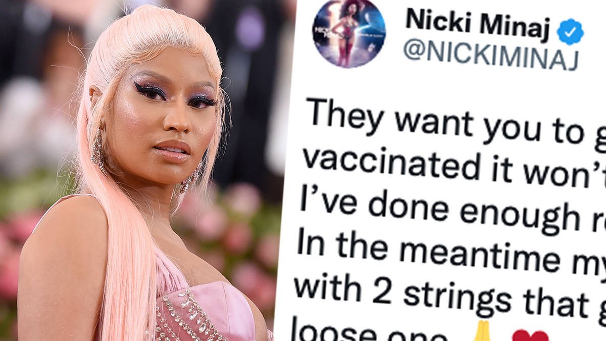 EmmyReloaded's tweet photo. Nicki Minaj asked questions in 2020 about the Covid Vaccine.
They tried to destroy her for it. 🔥
Twitter suspended.
Zero tolerance. ⚠️
Not for lying.
Not for harming anyone.
Just for questioning the narrative. 🗣️
Never forget. 📌 #ProsecuteFauci
 @NICKIMINAJ https://t.co/Ee7XDi6o4j