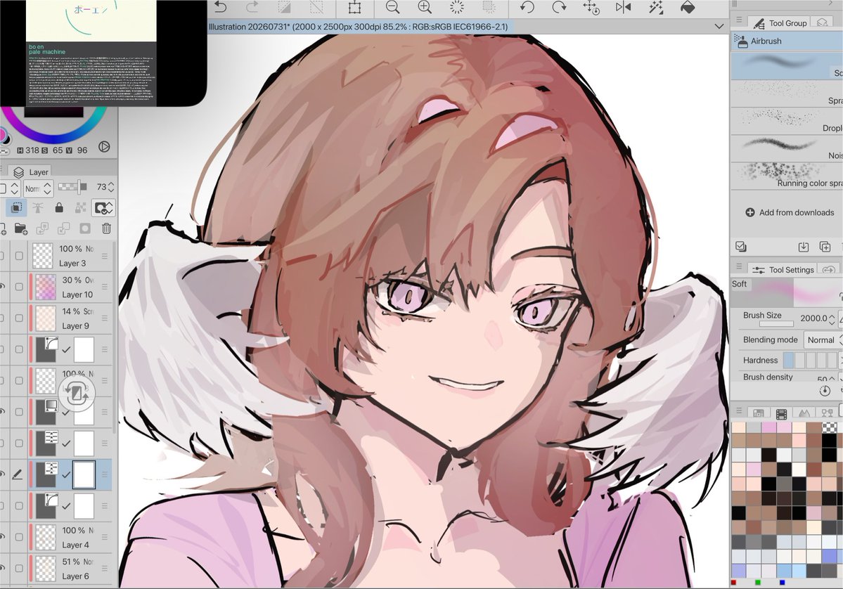 000xvs's tweet photo. Trying out a new rendering style and changed up a lil of my usual art style cuz my old one looks so muddy 030 (an art study ig) 

Oc/Sona belongs to @lingszha 

#rkgk #artidn https://t.co/aMHdySZ9KM