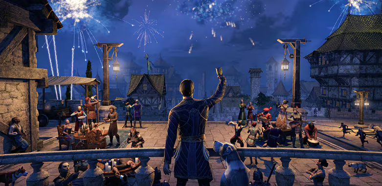 Vault76info's tweet photo. 『ESO』でBethesdaの創立40周年を祝う無料報酬（トレードバー：2,000）のコードを配布しています。タムリエルにいる方は受け取りをお忘れなく。
https://t.co/UBo6M1wmKy https://t.co/zYtdxy1ock