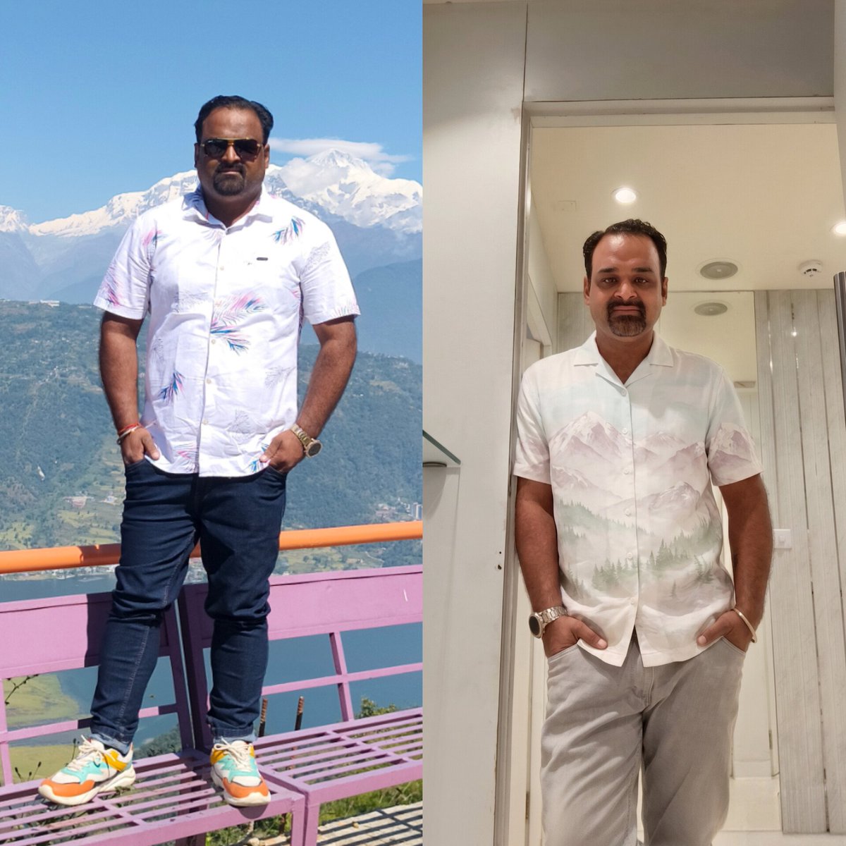 followshashank1's tweet photo. I became my own coach, my own motivation, my own result.
*Weight reduced from 107.5kgs to 82.80 kgs*
Lost: 24.7 kg
Gained: Confidence, Health, Discipline
*BMI: from 33 โ to 25.46* ๐๐
Invested in myself. Best decision ever."
#WeightLossJourney #FatToFit #sbweightloss https://t.co/DEUM53XgYS