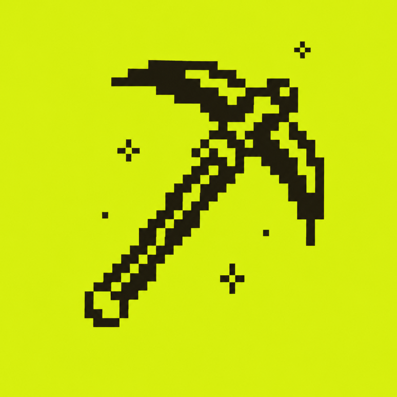 robminefun's tweet photo. ⛏️ Welcome to ROBMINE.

Your wallet is your miner.

Connect your wallet, mint a unique Pickaxe, and prepare to build your mining empire on Robinhood Chain.

Every Pickaxe has different rarity and unique stats. Which one will you discover?

Mine, Upgrade and Earn. https://t.co/K7bxjdCSQX