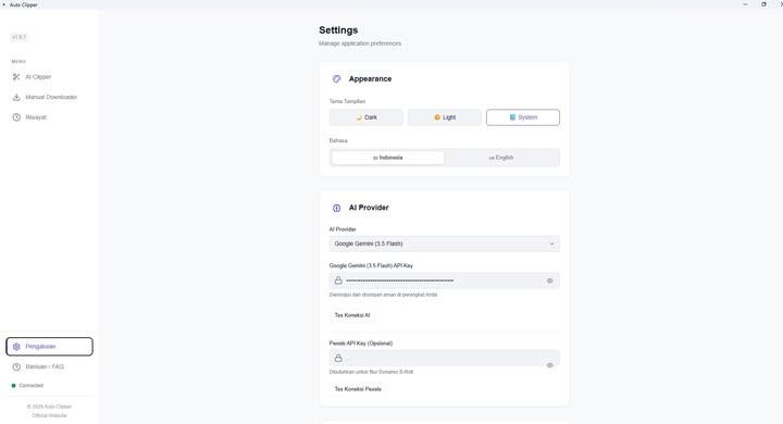 dp_herlambang's tweet photo. Buat yang suka clip video, gua baru buat aplikasi auto clipper, aplikasi nya open source, gratis dan udah release, gue sendiri juga aktif pake dan aplikasi nya masih sering gua maintain bakalan ada juga fitur-fitur baru yang bakalan gua update
https://t.co/w3ocvwZhC3 https://t.co/gWAucJ3yci