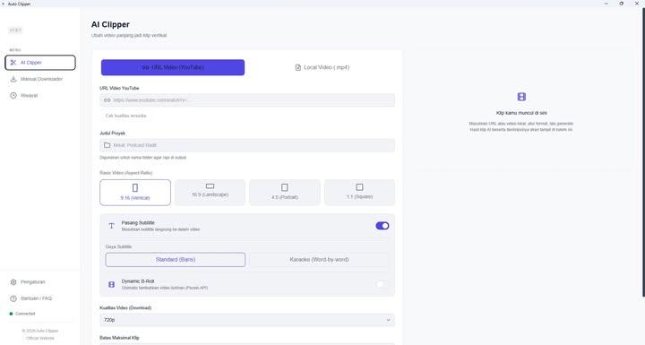 dp_herlambang's tweet photo. Buat yang suka clip video, gua baru buat aplikasi auto clipper, aplikasi nya open source, gratis dan udah release, gue sendiri juga aktif pake dan aplikasi nya masih sering gua maintain bakalan ada juga fitur-fitur baru yang bakalan gua update
https://t.co/w3ocvwZhC3 https://t.co/gWAucJ3yci
