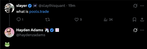 usbxHL's tweet photo. . @haydenzadams interacted with @0xprogrammable first today, then with https://t.co/zyoeqvVds2

Could Programmable become Ethereum’s https://t.co/QUijuOS0iw and https://t.co/gIVPXZuo1k become Ethereum’s Axiom?

a lot is happening onchain right now https://t.co/ETAPcDEQWz