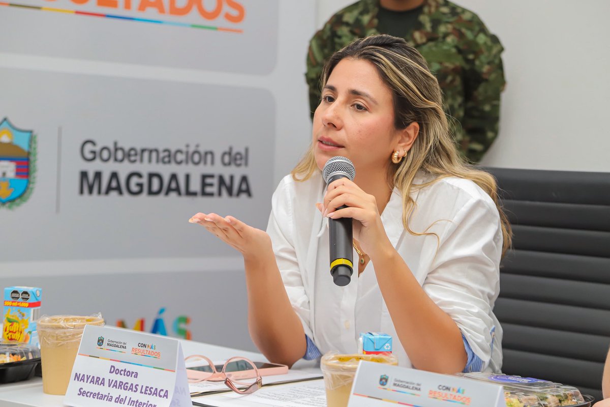 cjjaramillor's tweet photo. ¡Sin articulación no hay competitividad ni desarrollo para el departamento! En el Consejo de Seguridad convocado por la gobernadora @mmarguiguerra, desde la @CamComercioSM reafirmamos que la seguridad del Magdalena no admite esfuerzos aislados. Proteger al sector productivo y combatir la extorsión requiere una articulación total entre nuestras autoridades territoriales, el Gobierno Nacional, la Fuerza Pública y el sector gremial.