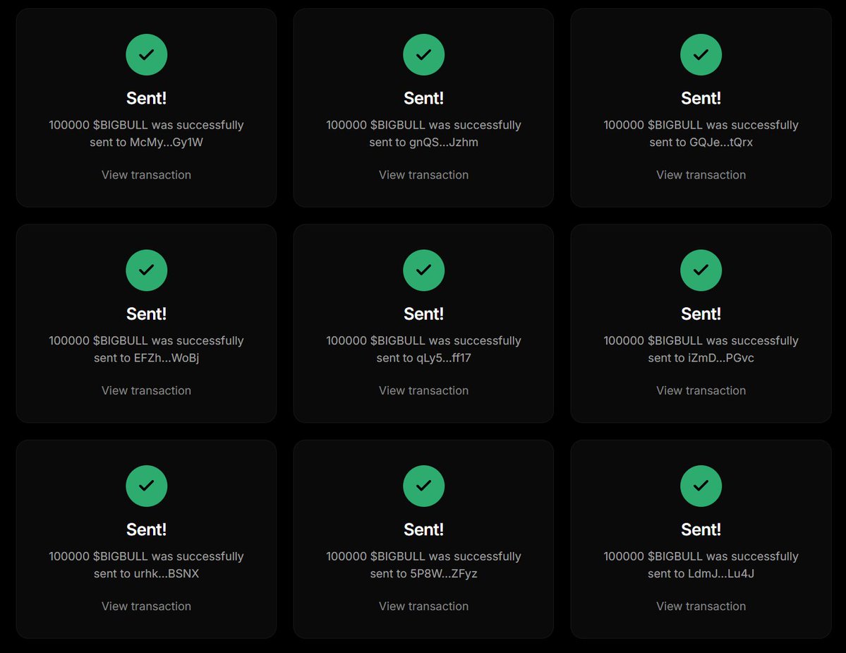 BigBullChain's tweet photo. How to obtain $BIGBULL Airdrop 🚀

1️⃣ Follow, Like &amp; RT PINNED POST ♻️
2️⃣ Drop your $SOL wallet address
3️⃣ You're done! ✅

🎁 First 500 wallets only ⬇️⬇️

💰 Want more $BIGBULL ? Buy now: https://t.co/W37TWpzU5c https://t.co/dxKmzpZ5AL