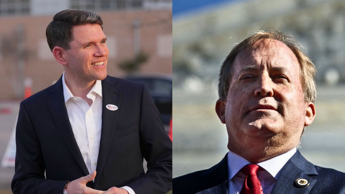 TeamTalaricoHQ's tweet photo. New Fox News poll:

🔵 James Talarico 51%
🔴 Ken Paxton 48% https://t.co/N4pc6tTO9O