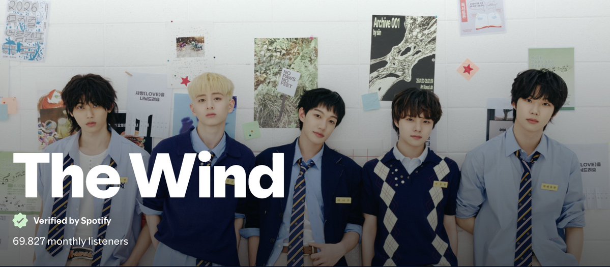 notheesoo's tweet photo. the wind spotify banner updated! https://t.co/8R6xGQeU7o