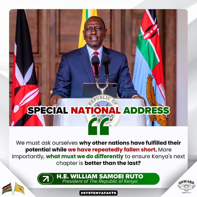EduuEduu5's tweet photo. Every Kenyan should have a say in Kenya's future. President William Ruto says a nationwide conversation will help create a shared vision that benefits everyone..

#NewDevelopmentCharter https://t.co/tiEmDsWwzX
