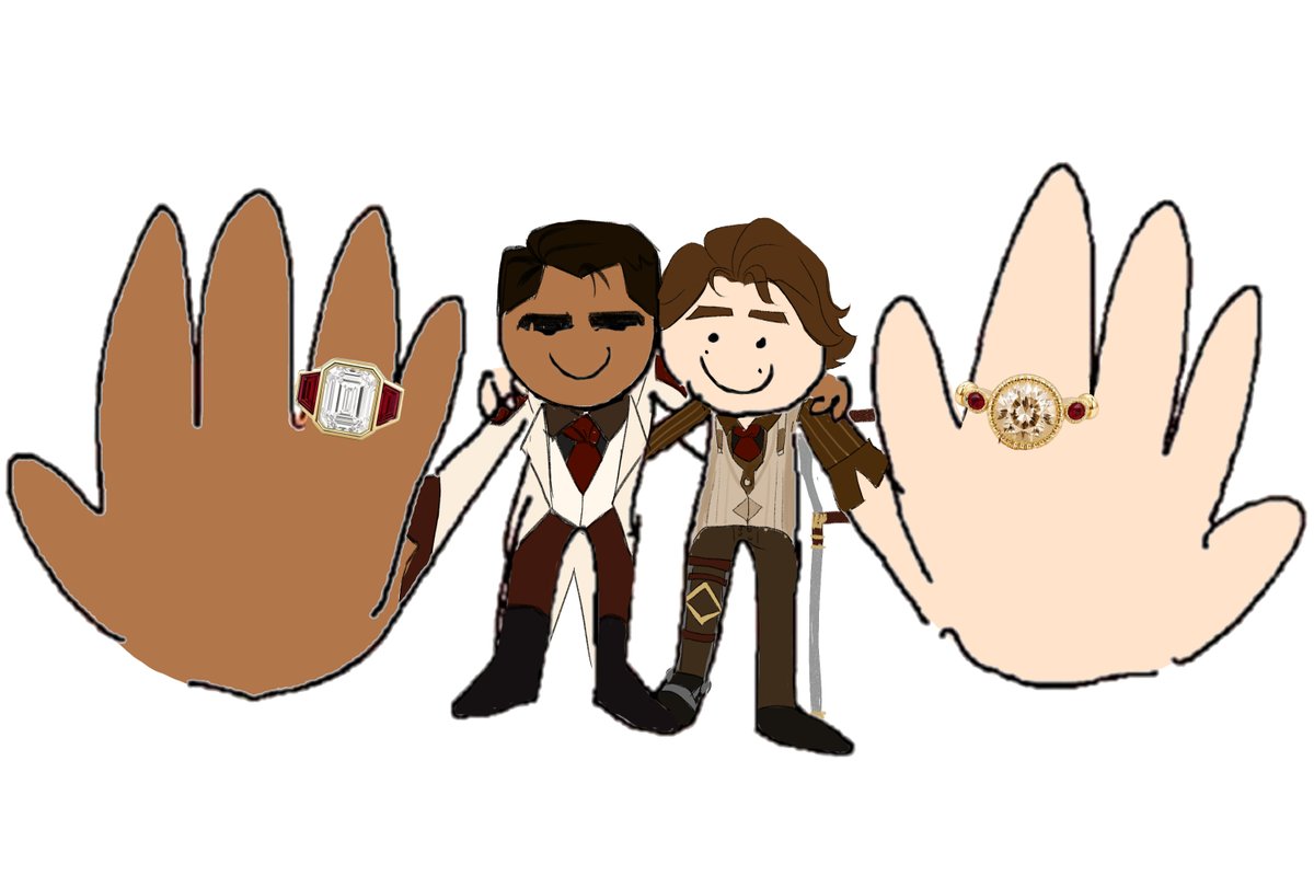 Conito512's tweet photo. My academic associate and I with matching rings
#jayvik https://t.co/BbRXw2rD4i