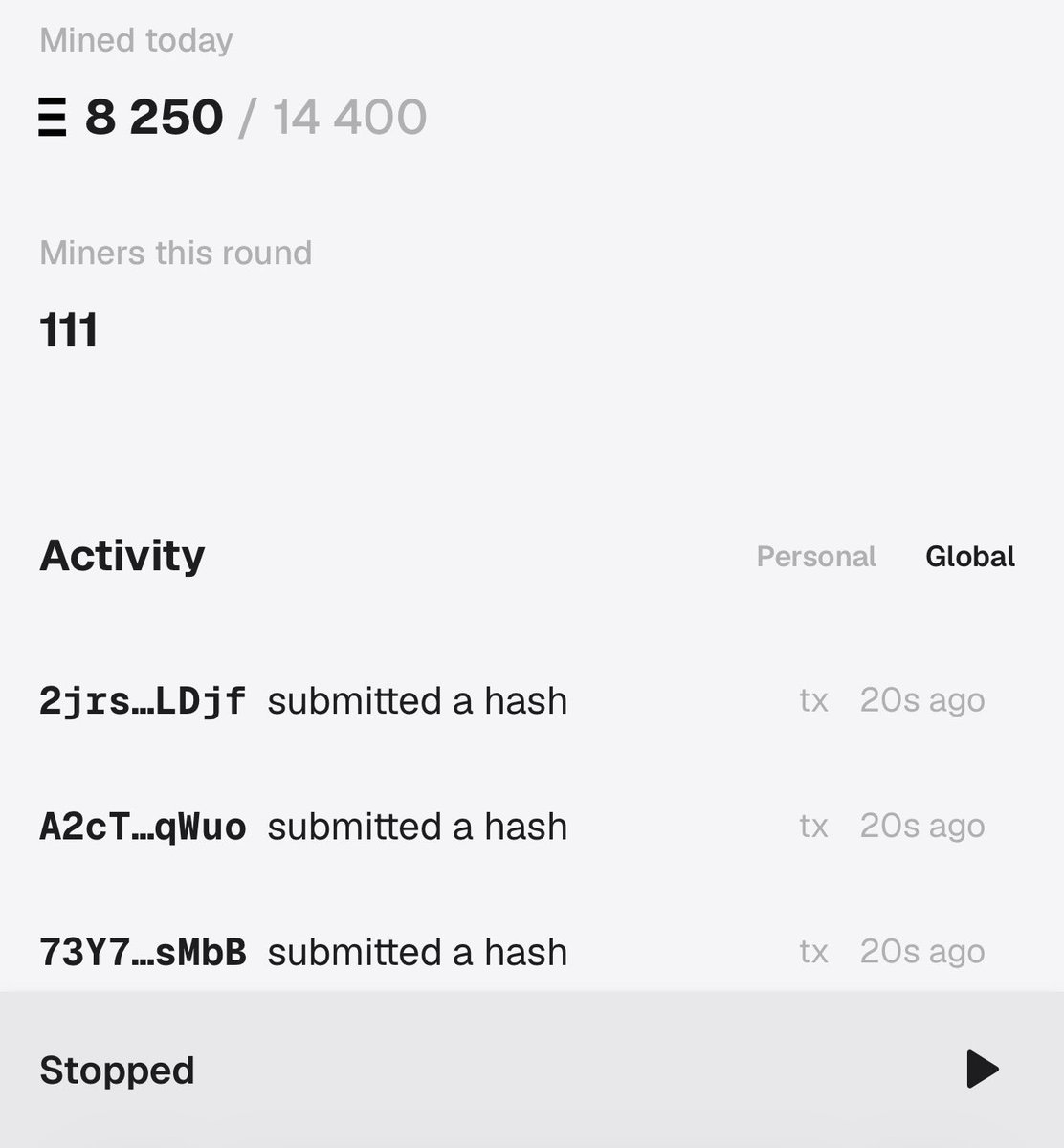 MINER tweet media