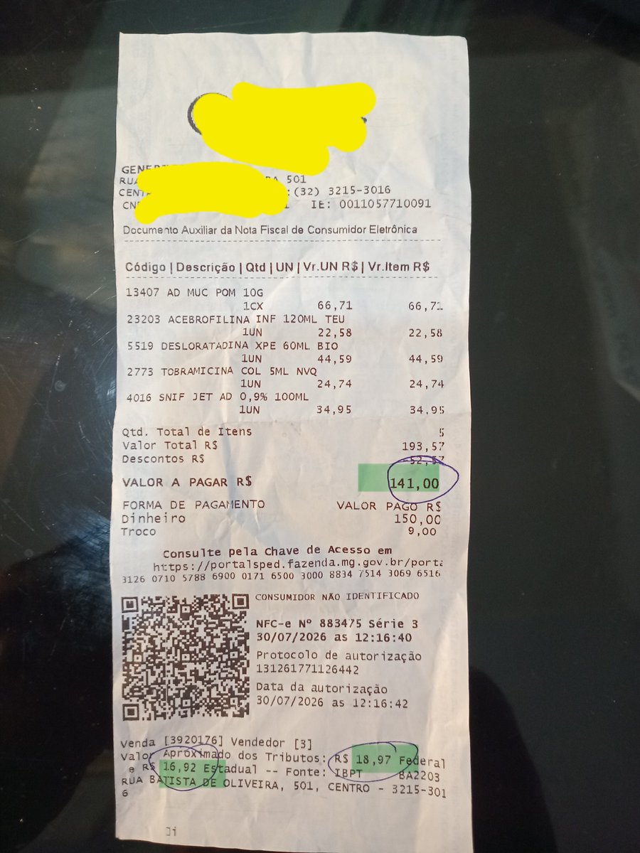 robsonrochaadv's tweet photo. E vc acha que só em consumo em supermercados a taxação, segue na medição 25.45%.

Vamos continuar idiotas ou mudar em outubro? https://t.co/L7AZWTYh5o