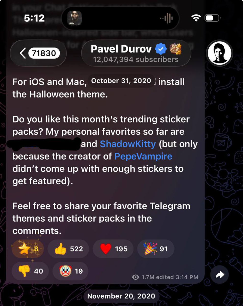 Taofiq's tweet photo. $UTYA $REDO and  $YODA whale is now accumulating more shadow kitty $SKITTY Telegram and Pavel Durov favorite sticker meme 

He is now holding over 1.5% of the supply and other whales are also loading up their bags.

CA: EQBfrmOdSsdLOk1tizzx37JKoAW7G0LHOvt0Zb8pVnk57rAJ https://t.co/u7Re4C3bgh