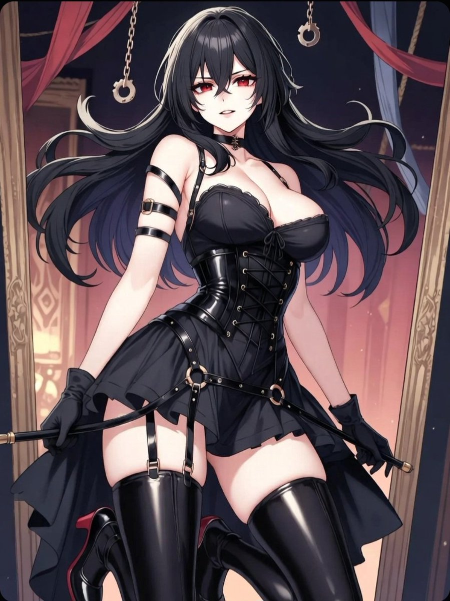 MistressNi64809's tweet photo. Queen of the night. Bow down or step up your choice.  #BDSMLifestyle #AnimeDominatrix #PowerPlay https://t.co/52fyXn03Jc