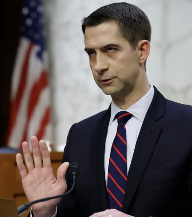 FreeUSfromZOWGG's tweet photo. @buckleycarlson I dont care what anyone says. Tom Cotton's real name is unknown, and he is Jewish. https://t.co/nlKIvAKe5H