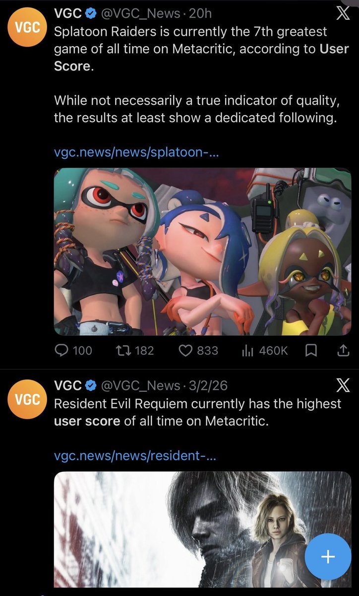 zikamata's tweet photo. @HarmanSmith64 @VGC_News Look at what they said this for Resident Evil https://t.co/uF7f68H3gE