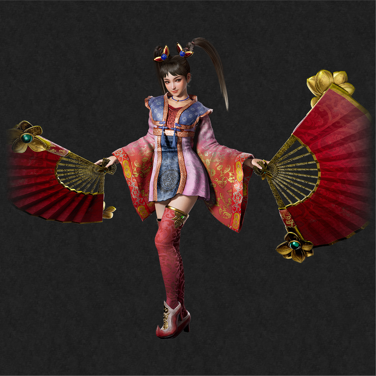 s_sangokumusou's tweet photo. 『真・三國無双２ with 猛将伝 Remastered』武将紹介（呉）

わたしだって戦えますっ！
大喬（だいきょう）
CV #嶋方淳子
本来は戦いを好まない穏やかな女性

https://t.co/XlcQOGKHnG
#三無双 #三無双2R https://t.co/F1S47D3aMt