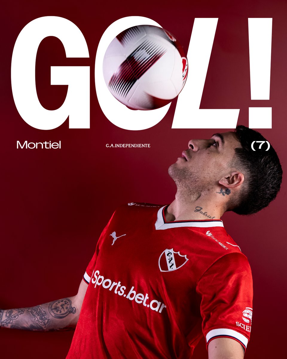 Independiente's tweet photo. GOLAZOOOOOOOOOOOOOOOOOOOOOOOOOOOOOOOOOO https://t.co/N89WFtw69r