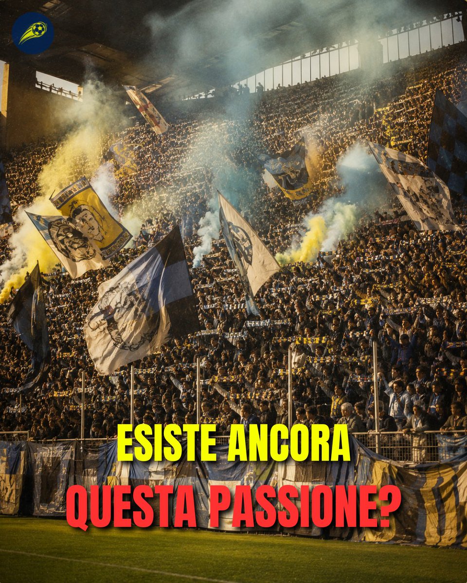 Footbolfacts's tweet photo. Secondo te esiste ancora la passione che si respirava negli stadi di una volta? https://t.co/B2HxBITpGZ