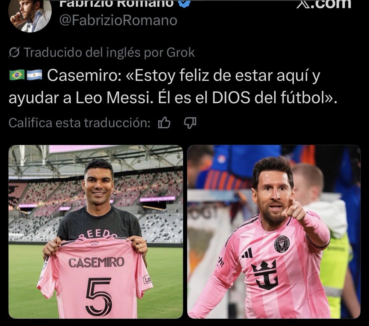 tridentetetrico's tweet photo. @elchiringuitotv JAJAAJA PONGAN LO DE CASEMIRO 🤣🤣 https://t.co/kxlxRV2Eui