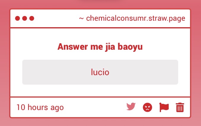 Chemicalconsumr's tweet photo. Oh my god is this real oh my god oh my fucking god lucio limbus company oh my days oh ohhhhh lucio luciooooooo https://t.co/edRdjqnsOB