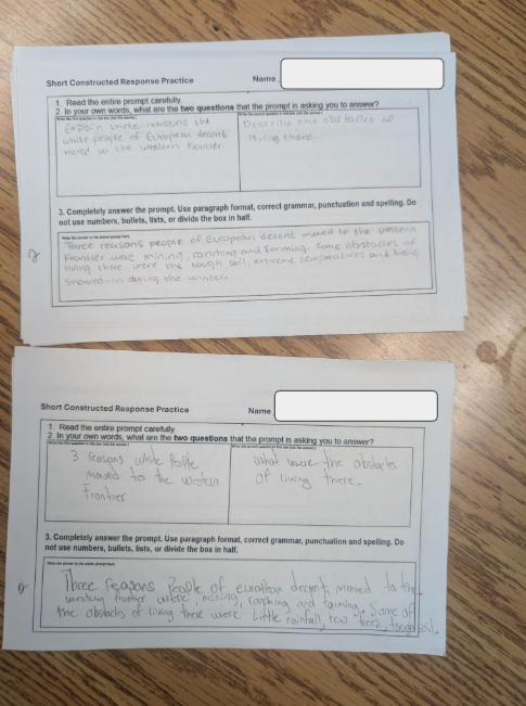 Alvarez_SEISD's tweet photo. SEHS's first collection of SCRsβ
SS & Science teachers came together to review student work, identify trends, & begin monitoring growth. Every response gives us valuable insight as we work toward stronger thinking, writing, and student success! #WeAreSomosSanEli #SEHStheBest https://t.co/zwq0JOUW8j