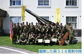 NA_1AAB_PR's tweet photo. #第４高射特科群は、令和８年度群持続走競技会を行いました。日頃の練成成果を存分に発揮し、各隊員は、中隊の誇りに懸けて全身全霊をもって走り抜きました。第３１８高射中隊は、全体走及び選抜走で第１位の成果を収め総合優勝を獲得しました。
#自衛隊 #１高団 #名寄駐屯地 #持続走　#競技会 https://t.co/I3diqOC6lY