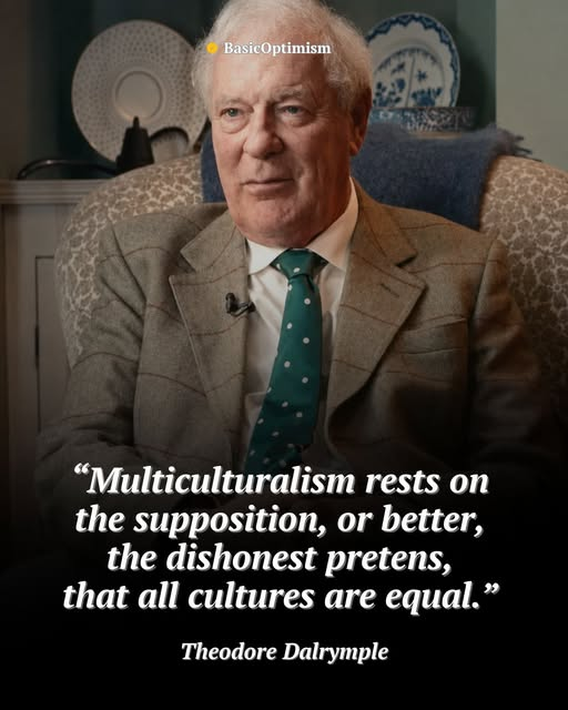 ImtiazMadmood's tweet photo. The Left’s great fantasy is that saying all people are equal somehow means all cultures are equally good.

A culture that protects women, free speech and religious freedom is not morally equivalent to one that punishes dissent, persecutes minorities or treats women as second-class citizens.

You can respect every person without pretending every belief deserves respect. Equal human dignity does not require equal admiration for every culture.
