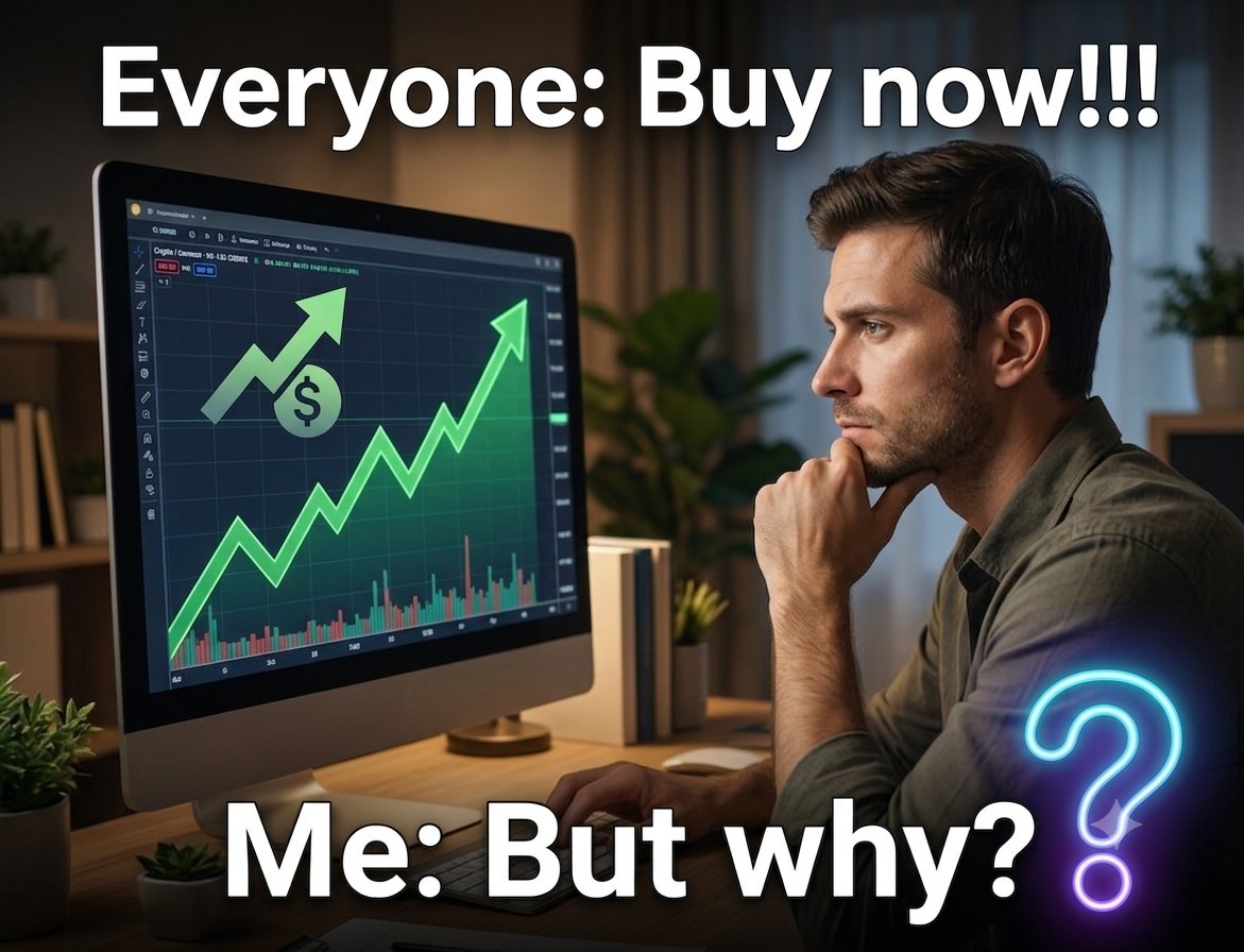 WhyCoinAF's tweet photo. What's the first question you ask before
buying a coin?
Drop it in the comments - the best answer gets featured in our next post.
#WHY #Solana #Memecoin #CryptoCommunity #AskFirst https://t.co/YAKtjLm3YM